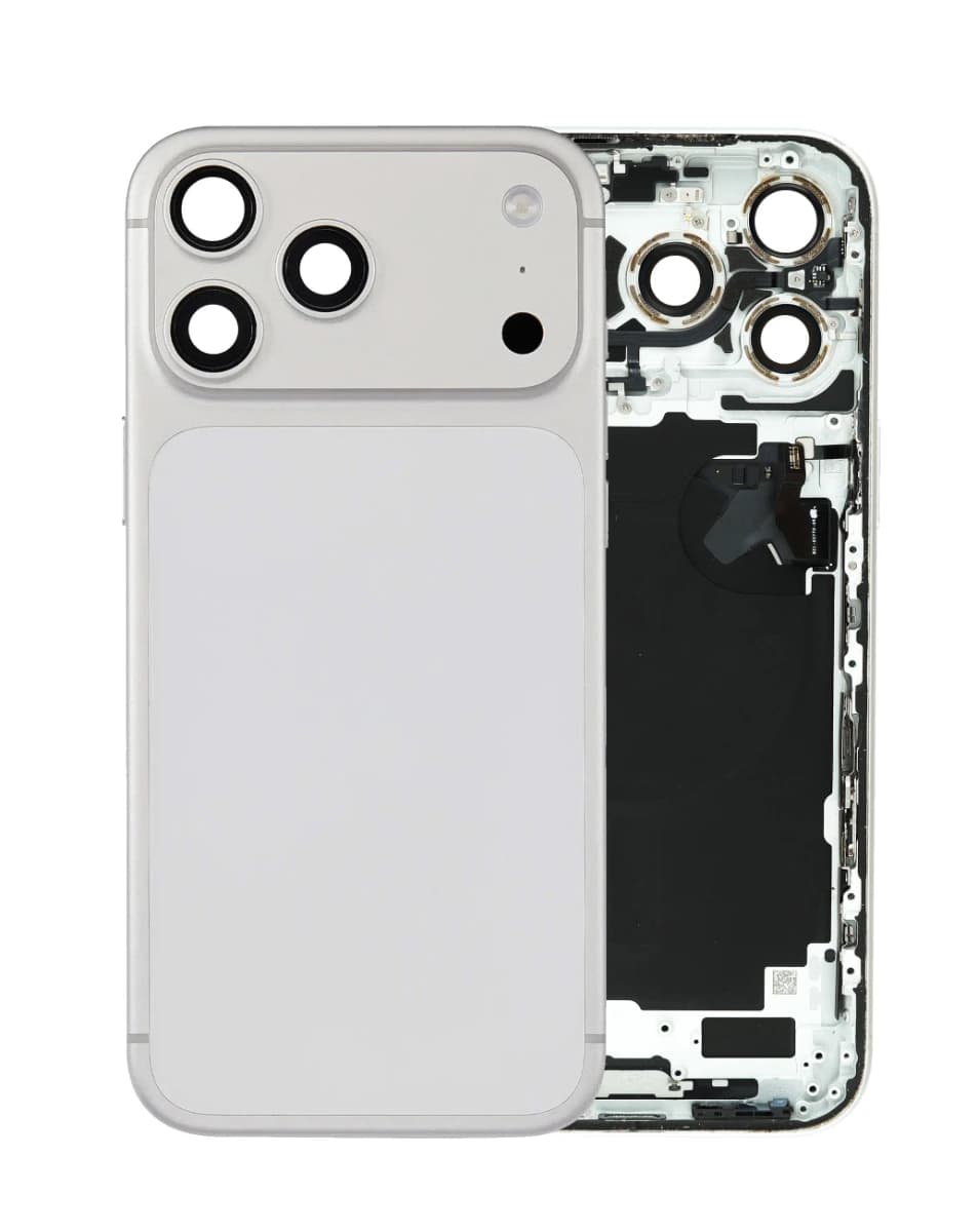 High Quality iPhone 17 Pro Max Back Glass Housing Mobile Phone Repair Part with Big Camera Hole Battery Cover